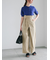 ハイウエストワイドチノパンツ《2025summer catalog item》