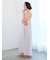 【Essentials】ワンポイント刺繍ロングワンピース