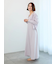 【Essentials】ワンポイント刺繍ロングワンピース