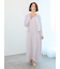 【Essentials】ワンポイント刺繍ロングワンピース