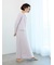 【Essentials】ワンポイント刺繍ロングワンピース