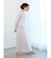 【Essentials】ワンポイント刺繍ロングワンピース
