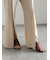 フロントスリットパンツ