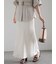 【松井愛莉着用】フィブリルロングナロースカート《2025summer catalog item》