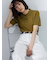 【松井愛莉着用】ハーフスリーブポロニット