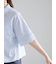 Wポケット5分袖クロップトシャツ