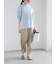 サテンドロストヘムパンツ