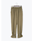 サテンドロストヘムパンツ