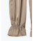 サテンドロストヘムパンツ