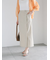 ベルテッドストレートスカート