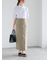 ベルテッドストレートスカート