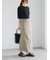 ベルテッドストレートスカート