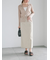 ベルテッドストレートスカート