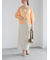 ベルテッドストレートスカート