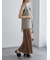 麻調バックオープンジレ（セットアップ可）《2025summer catalog item》