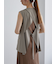 麻調バックオープンジレ（セットアップ可）《2025summer catalog item》