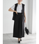 麻調バックオープンジレ（セットアップ可）《2025summer catalog item》