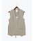 麻調バックオープンジレ（セットアップ可）《2025summer catalog item》