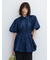 【松井愛莉着用】バルーンスリーブシャツチュニック