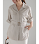 リネンMIXサファリシャツ《2025summer catalog item》