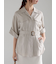 リネンMIXサファリシャツ《2025summer catalog item》