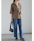 リネンMIXサファリシャツ《2025summer catalog item》