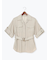 リネンMIXサファリシャツ《2025summer catalog item》