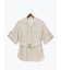 リネンMIXサファリシャツ《2025summer catalog item》