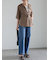 シアーリブボートネックプルオーバー《2025summer catalog item》