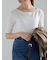 シアーリブボートネックプルオーバー《2025summer catalog item》