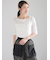 シアーリブボートネックプルオーバー《2025summer catalog item》