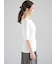 シアーリブボートネックプルオーバー《2025summer catalog item》
