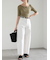 シアーリブボートネックプルオーバー《2025summer catalog item》