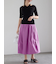 シアーリブボートネックプルオーバー《2025summer catalog item》