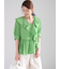 ラッフルフリルアシメブラウス《2025summer catalog item》
