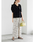 ラッフルフリルアシメブラウス《2025summer catalog item》
