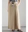 ダブルボタンタックワイドパンツ（セットアップ可）