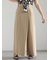 ダブルボタンタックワイドパンツ（セットアップ可）