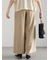 ダブルボタンタックワイドパンツ（セットアップ可）