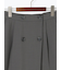 ダブルボタンタックワイドパンツ（セットアップ可）