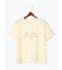 レタードプリントTシャツ