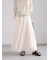 レースプリーツロングスカート