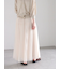 レースプリーツロングスカート