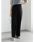 シャーリングワイドパンツ