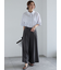 リネンライクフレアガウチョ