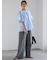 シャンブレーワイドパンツ
