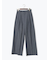 シャンブレーワイドパンツ