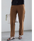 メタル釦楊柳テーパードパンツ