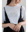 フレームロゴプリントTシャツ