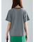フレームロゴプリントTシャツ
